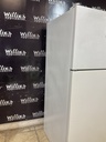 Whirlpool Used Refrigerator Top and Bottom 30x66 (White) 