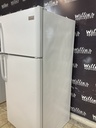 Frigidaire Used Refrigerator Top and Bottom 30x66 (White)
