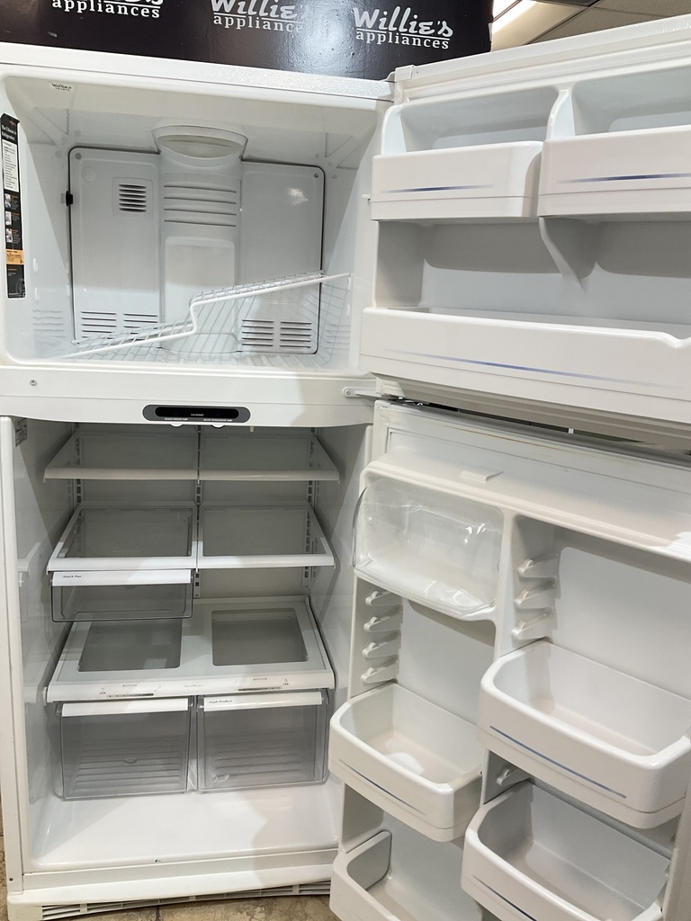 Ge Used Refrigerator Top and Bottom 