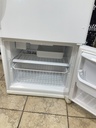 Whirlpool Used Refrigerator Top and Bottom Mount 30x66 1/2” (White)