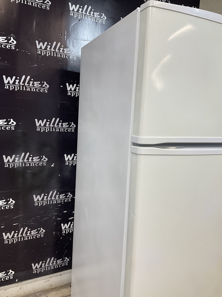 Whirlpool Used Refrigerator Top and Bottom 28x68” (White) 