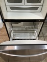 KitchenAid Used Refrigerator Top and Bottom Mount 30x66 1/2” (Stainless Steel)