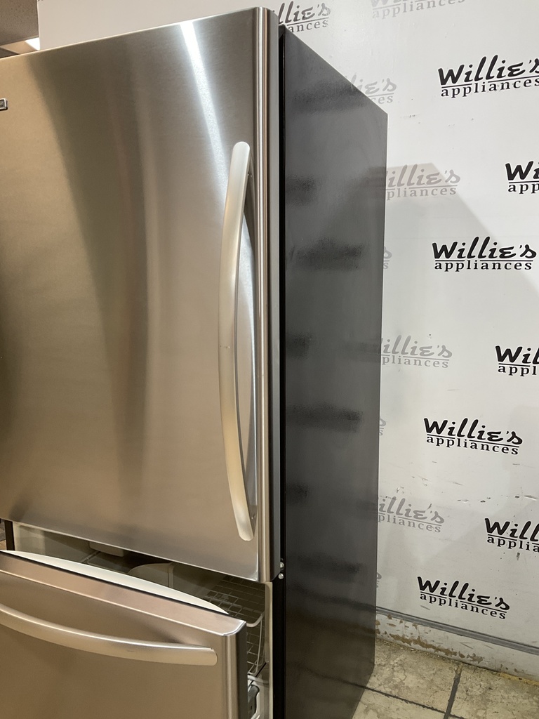 KitchenAid Used Refrigerator Top and Bottom Mount 30x66 1/2” (Stainless Steel)