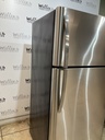 Frigidaire Used Refrigerator Top and Bottom 30x66 (Stainless Steel) 