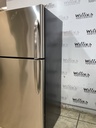 Ge Used Refrigerator Top and Bottom 30x66 1/2” (Stainless Steel) 