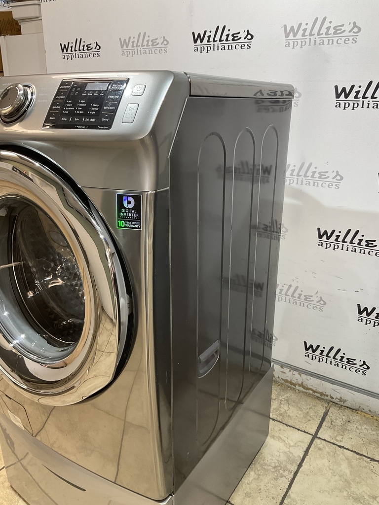 Samsung Used Washer Front-load 27inches (Grey)