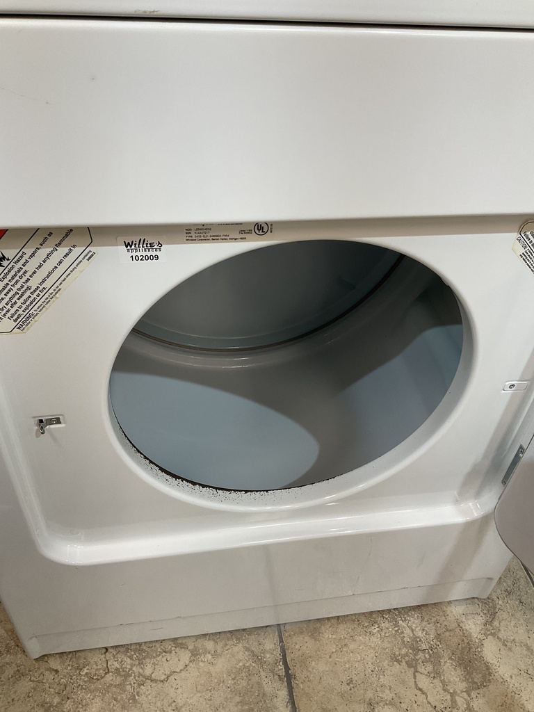 Whirlpool Used Electric Dryer 220volts (30 AMP) 29inches {3 prong} (White) 