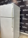Ge Used Refrigerator Top and Bottom 28x64 1/2” (White) 