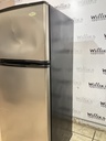 Whirlpool Used Refrigerator Top and Bottom 28x67 1/2” (Stainless Steel) 