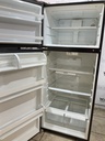 Whirlpool Used Refrigerator Top and Bottom 28x67 1/2” (Stainless Steel) 