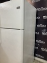 Frigidaire Used Refrigerator Top and Bottom 30x68 1/2” (White) 