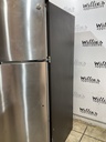Ge Used Refrigerator Top and Bottom 28x64 (Stainless Steel) 