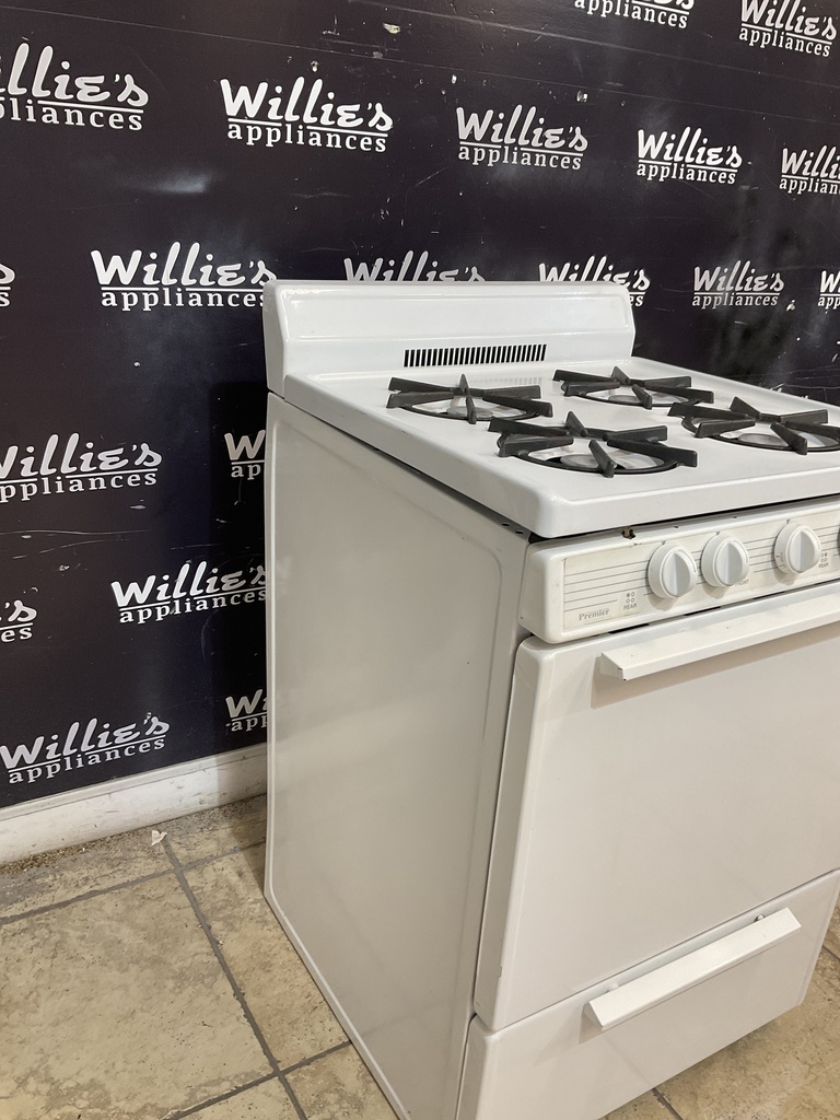 Premier Used Natural Gas Stove 24inches (White) 