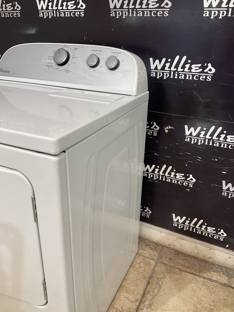 Whirlpool Used Electric Dryer 220volts (30 AMP) 29inches {3 prong} (White) 