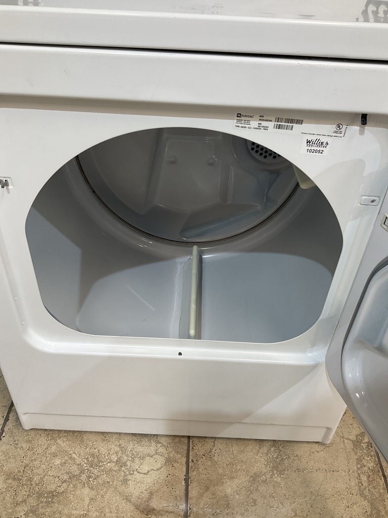 Whirlpool Used Electric Dryer 220volts (30 AMP) 29inches {3 prong} (White) 