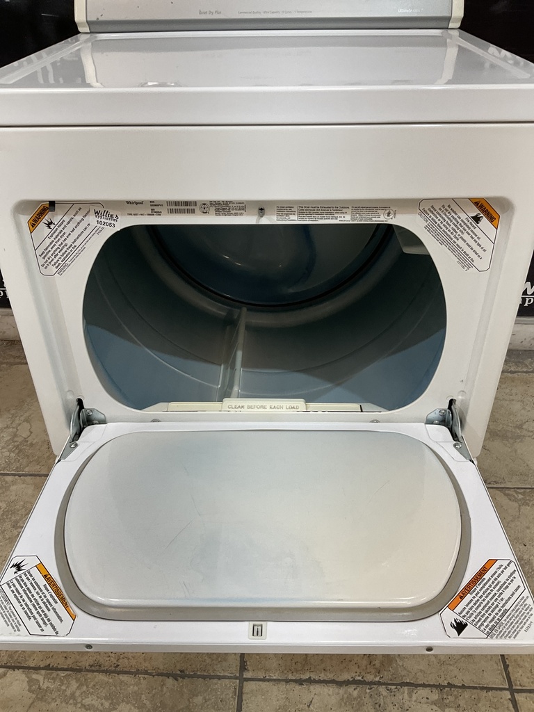 Whirlpool Used Gas Propane Dryer 27inches (White) 