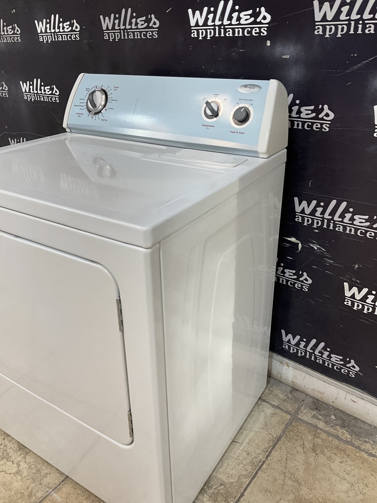 Whirlpool Used Electric Dryer 220volts (30 AMP) 29inches {3 prong} (White) 