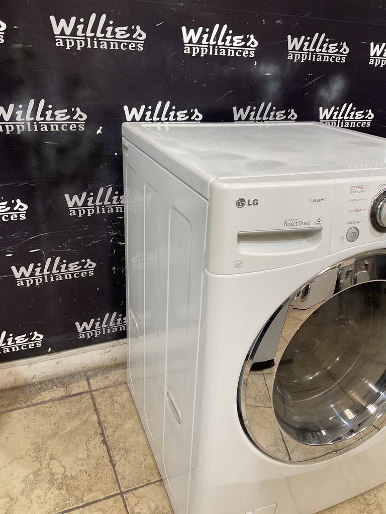 Lg Used Washer Front-load 27inches (White) 