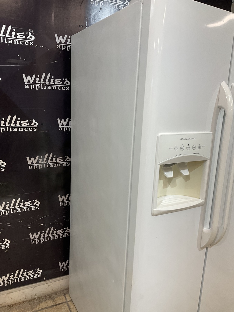 Frigidaire Used Refrigerator Side By Side 36 1/2” x 69” (White) 