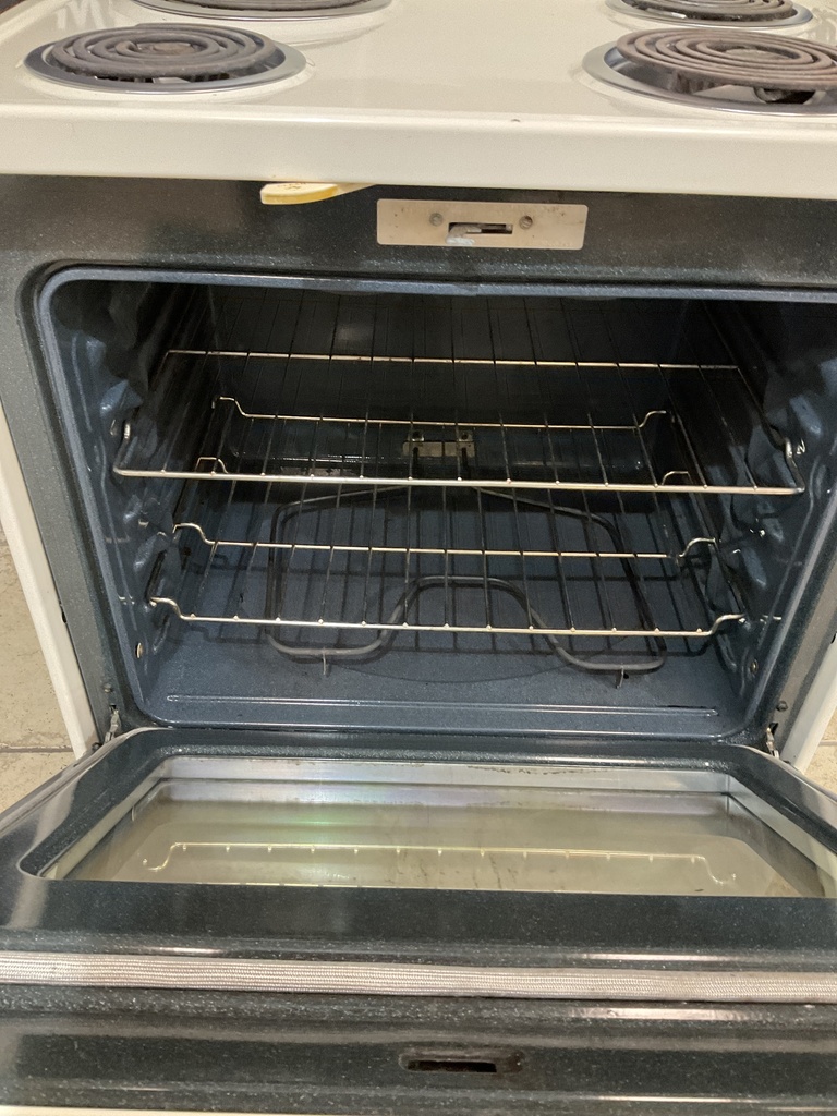 Ge Used Electric Stove 220volts (40/50 AMP) 30inches {no cord} (Bisque) 