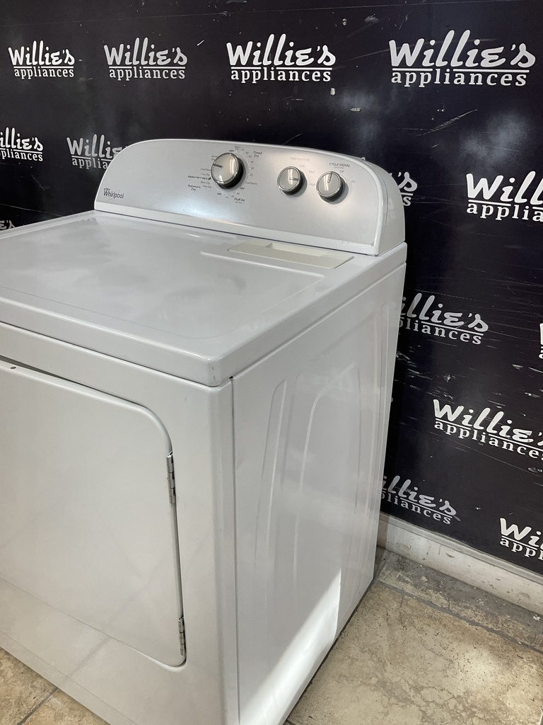 Whirlpool Used Electric Dryer 220volts (40/50 AMP) 29inches {4 prong} (White) 