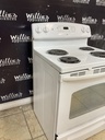 Ge Used Electric Stove 220volts (40/50 AMP) 30inches {no cord} (White) 