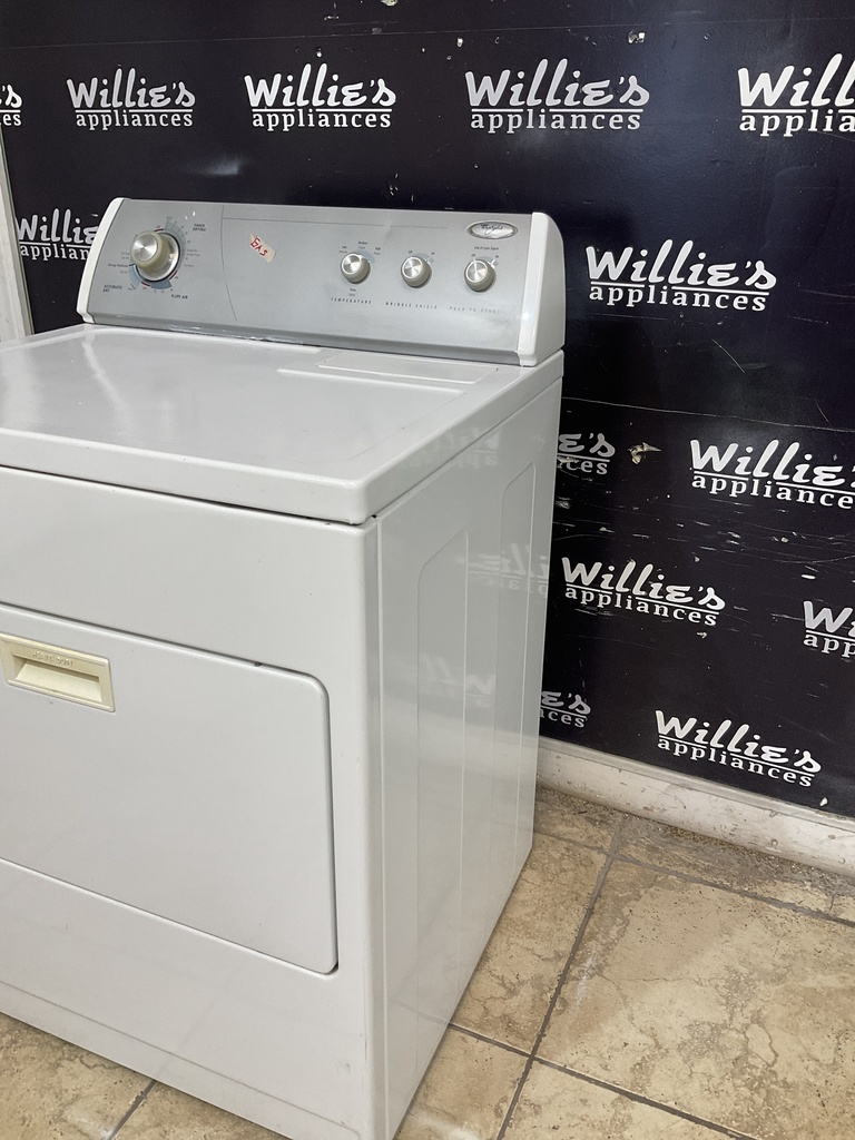 Whirlpool Used Natural Gas Dryer 29inches (White) 