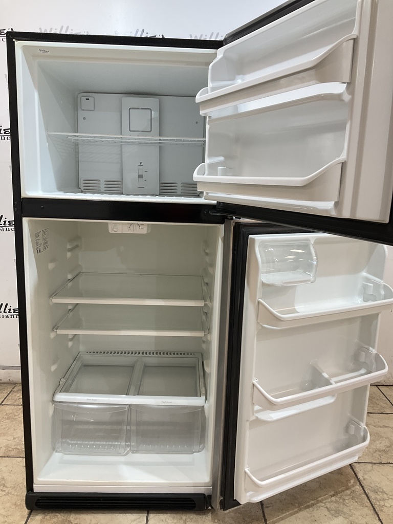 Frigidaire Used Refrigerator Top and Bottom 30x68 1/2” (Stainless Steel) 