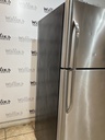 Frigidaire Used Refrigerator Top and Bottom 30x68 1/2” (Stainless Steel) 