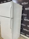 Ge Used Refrigerator Top and Bottom 28x64 1/2” (White) 