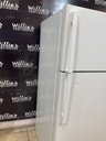 Ge Used Refrigerator Top and Bottom 28x61” (White) 