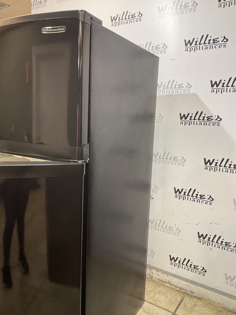 KitchenAid Used Refrigerator Top and Bottom 30 1/2” x 66 1/2” (Black) 
