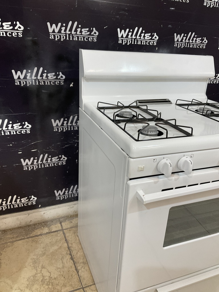 Frigidaire Used Natural Gas Stove 30inches (White) 