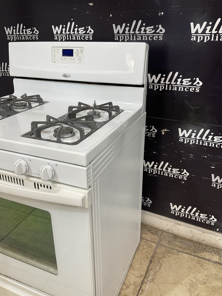 Whirlpool Used Natural Gas Stove 30inches (White)  