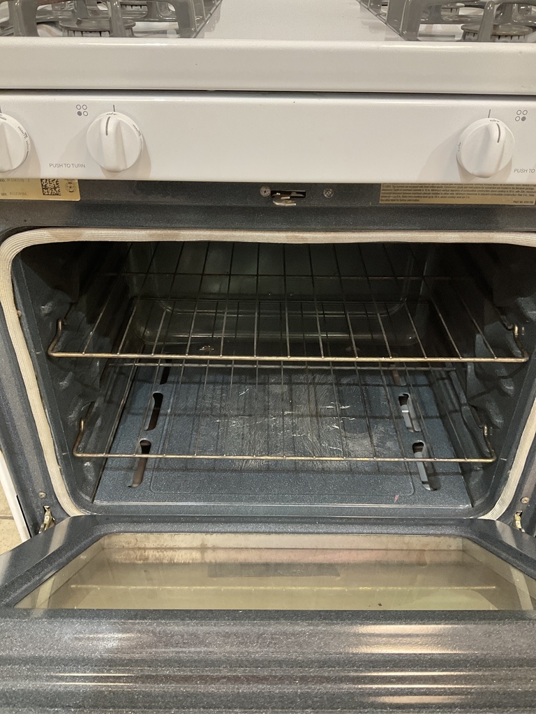 Whirlpool Used Natural Gas Stove 30inches (White)  