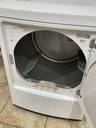 Lg Used Electric Dryer 220volts (30 AMP) 27inches {4 prong} (White) 