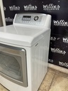 Lg Used Electric Dryer 220volts (30 AMP) 27inches {3 prong} (White) 