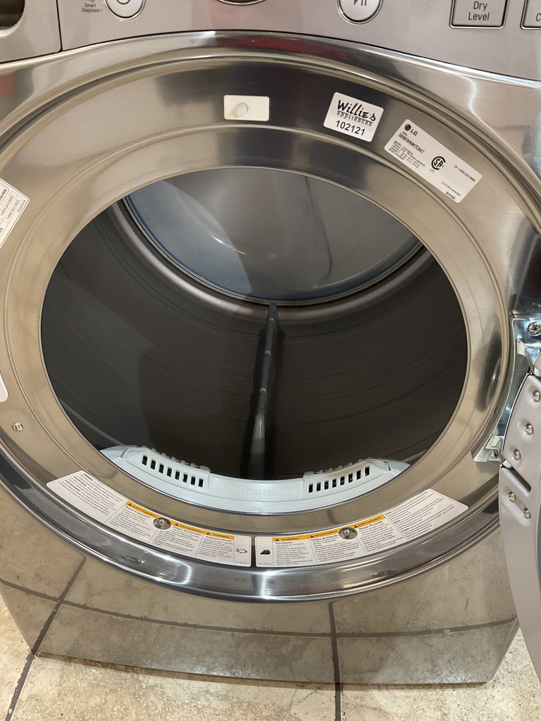 Lg Used Electric Dryer 220volts (30 AMP) {3 prong} (grey) 