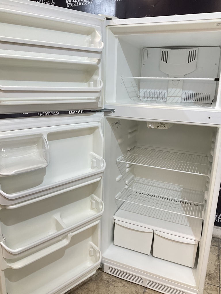 Frigidaire Used Refrigerator Top and Bottom 28 1/2” x 64 1/2” (white) 