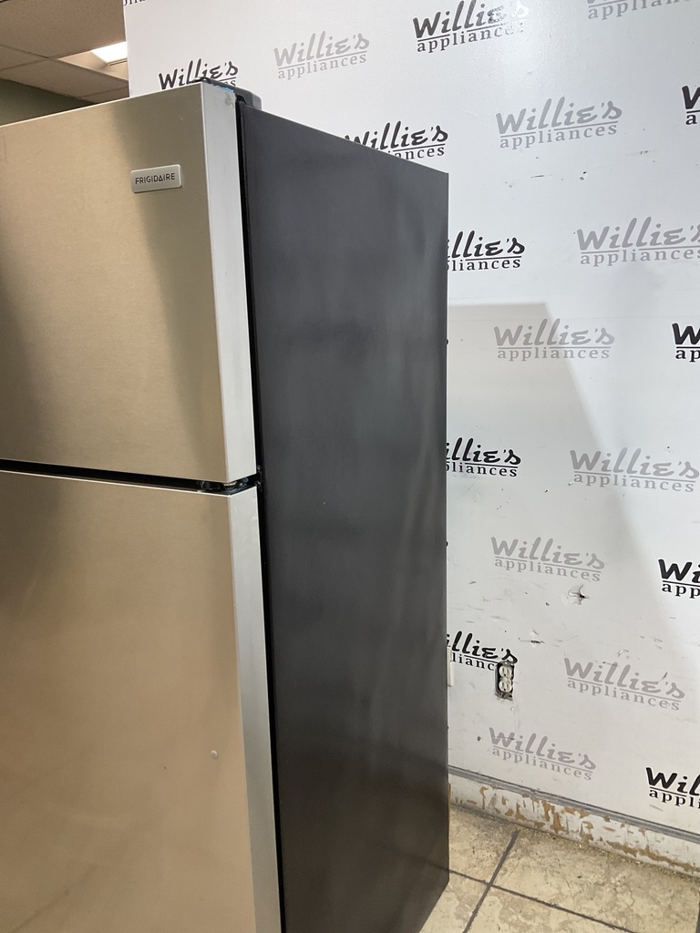 Frigidaire Used Refrigerator Top and Bottom 28 1/2” x 64 1/2” (Stainless Steel) 
