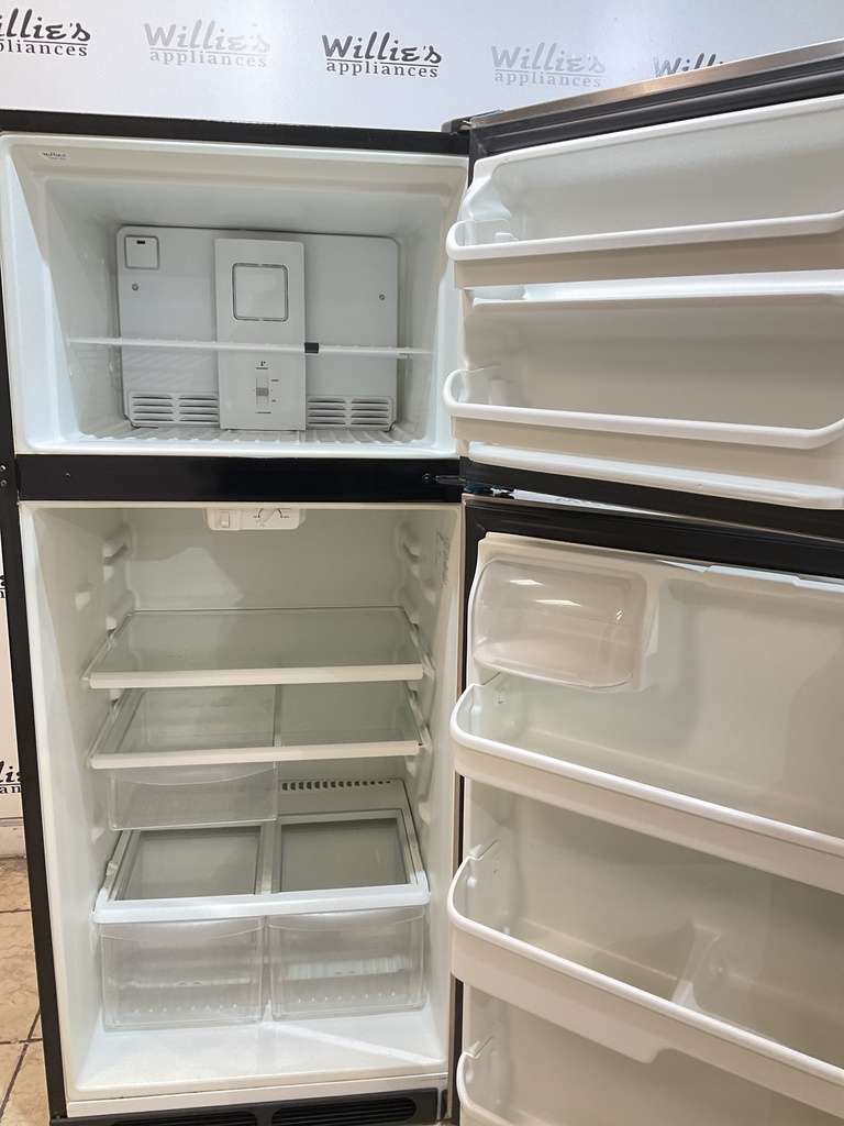 Frigidaire Used Refrigerator Top and Bottom 28 1/2” x 64 1/2” (Stainless Steel) 
