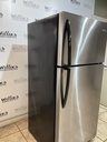 Frigidaire Used Refrigerator Top and Bottom 28 1/2” x 64 1/2” (Stainless Steel) 