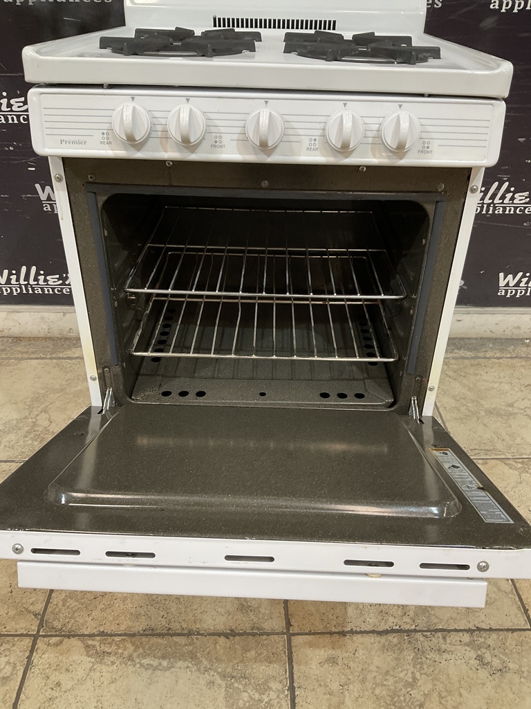 Premier Used Natural Gas Stove 24inches (White) 