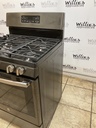 Ge Used Natural Gas Stove 30inches (Black Stainless)