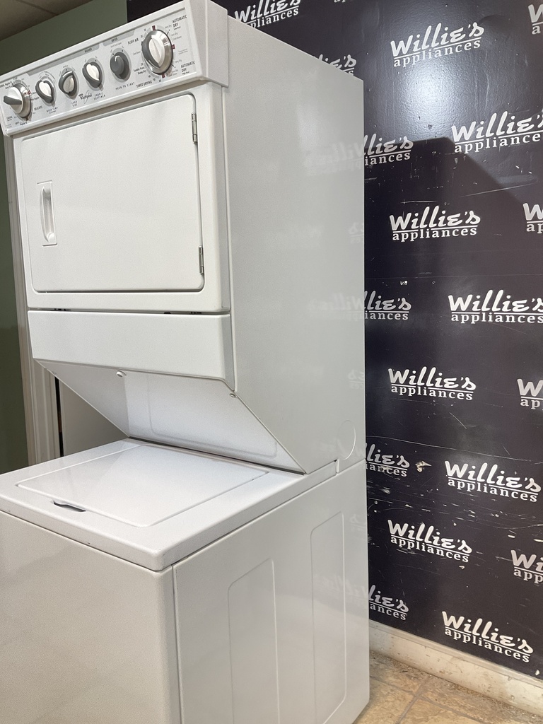 Whirlpool Use Electric Unit Stackable 220volts (30 AMP) 27x72 1/2” {3 prong} (White) 