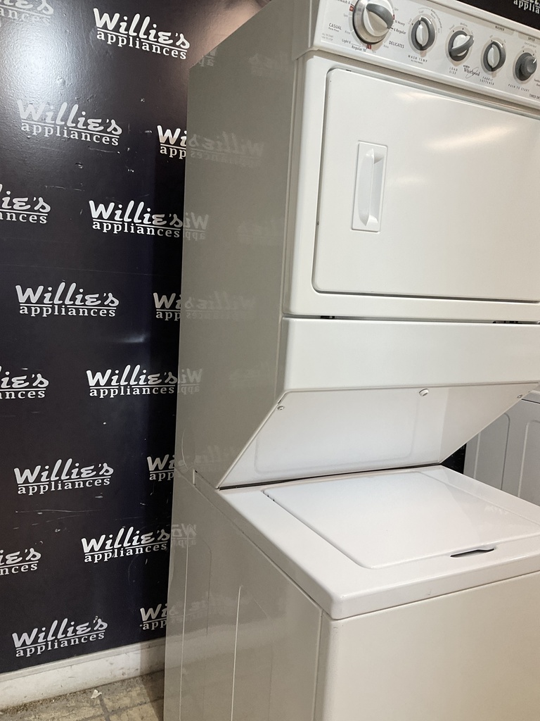 Whirlpool Use Electric Unit Stackable 220volts (30 AMP) 27x72 1/2” {3 prong} (White) 