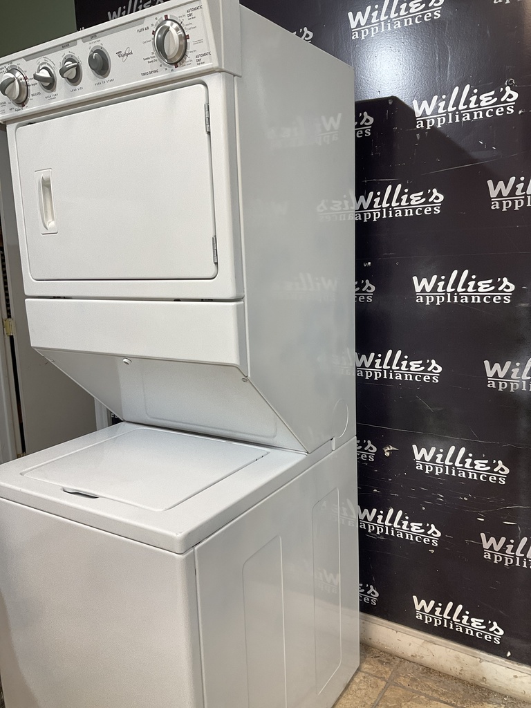 Whirlpool Used Natural Gas Unit Stackable 27x72 1/2” (White) 