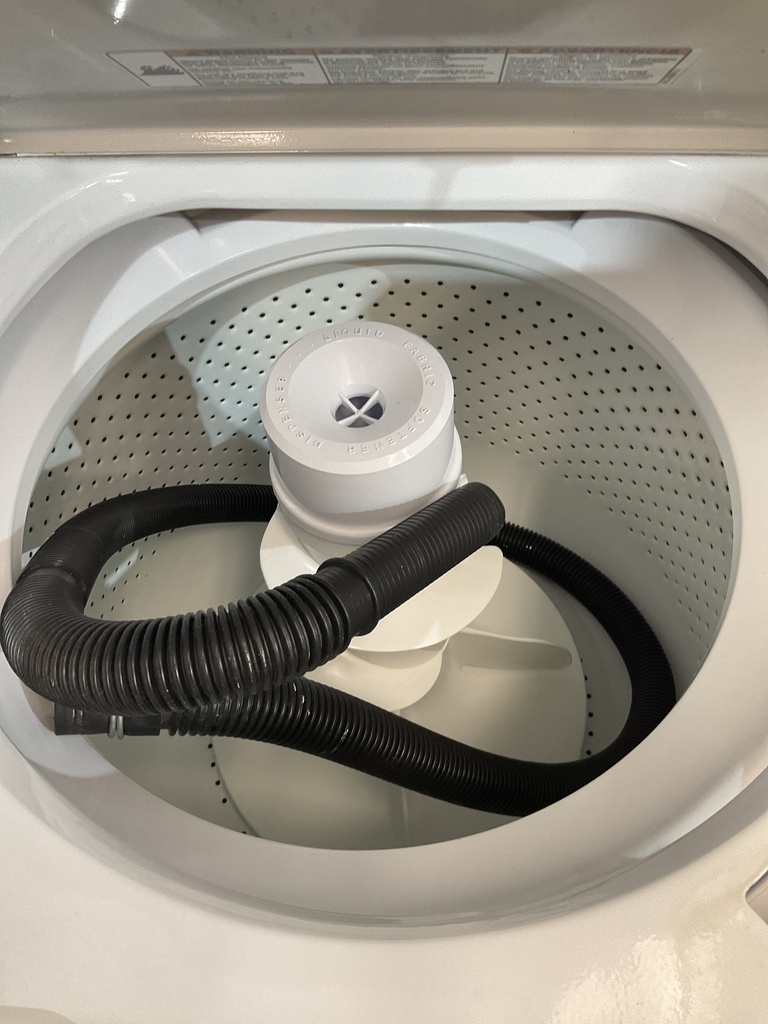 Whirlpool Used Natural Gas Unit Stackable 27x72 1/2” (White) 