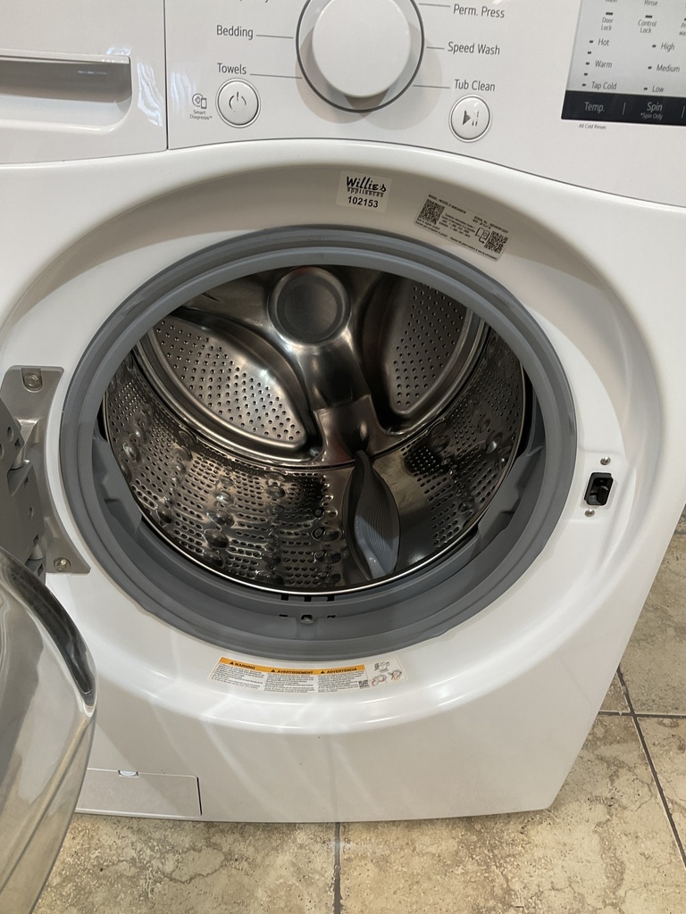 Lg Used Washer Front-load 27inches (White) 