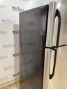 Frigidaire Used Refrigerator Top and Bottom 30x65 1/2” (Stainless Steel) 